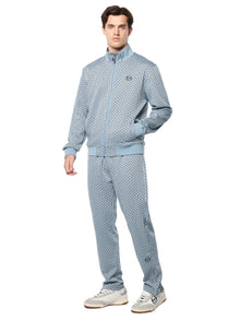 Men | Paolo Knit Track Pant | Faded Denim