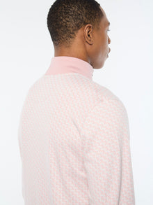 Men | Paolo Knit Track Jacket | Pale Mauve