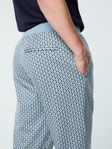 Men | Paolo Knit Track Pant | Faded Denim