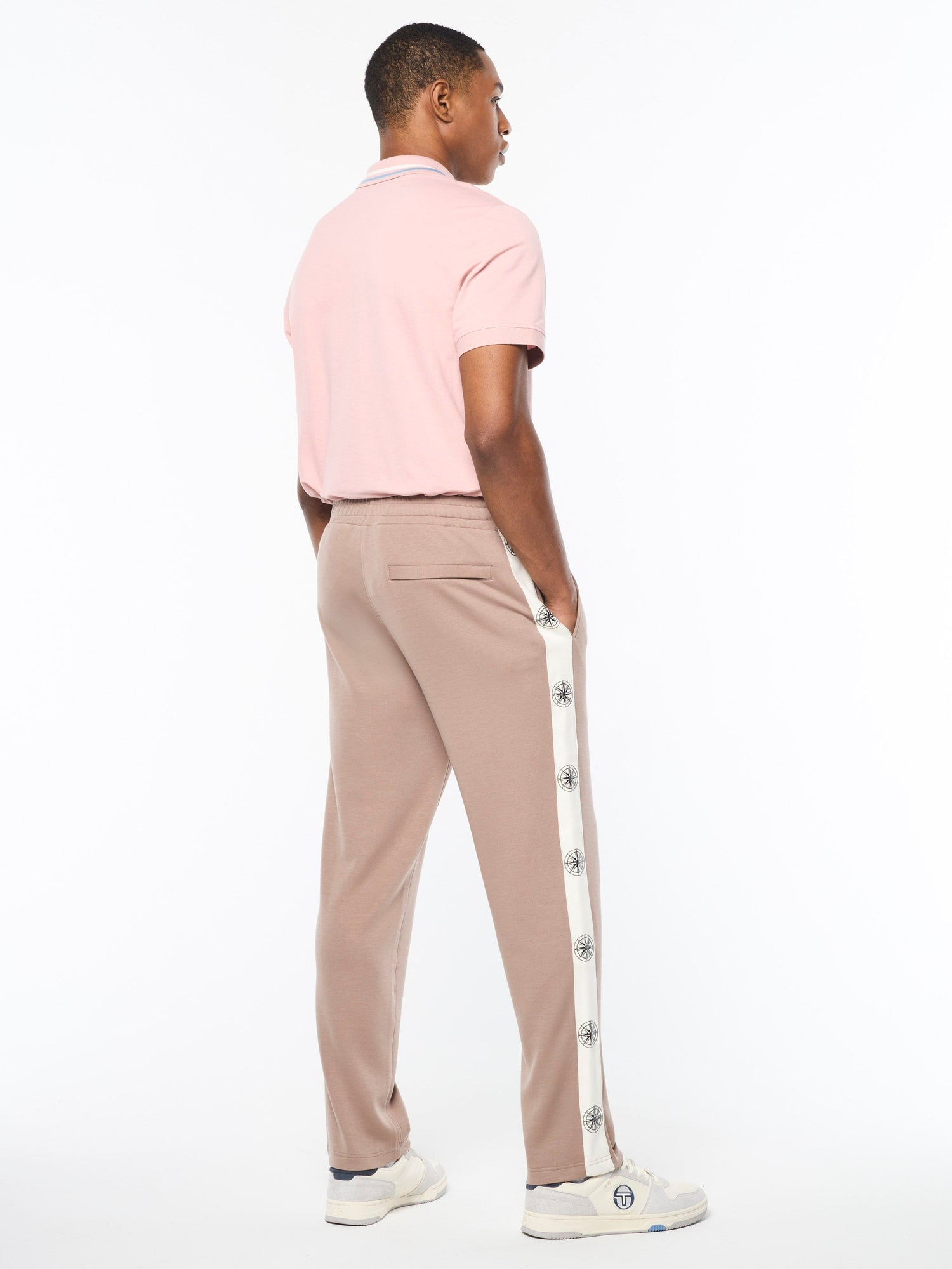 Men | Bussola Track Pant | Taupe Grey