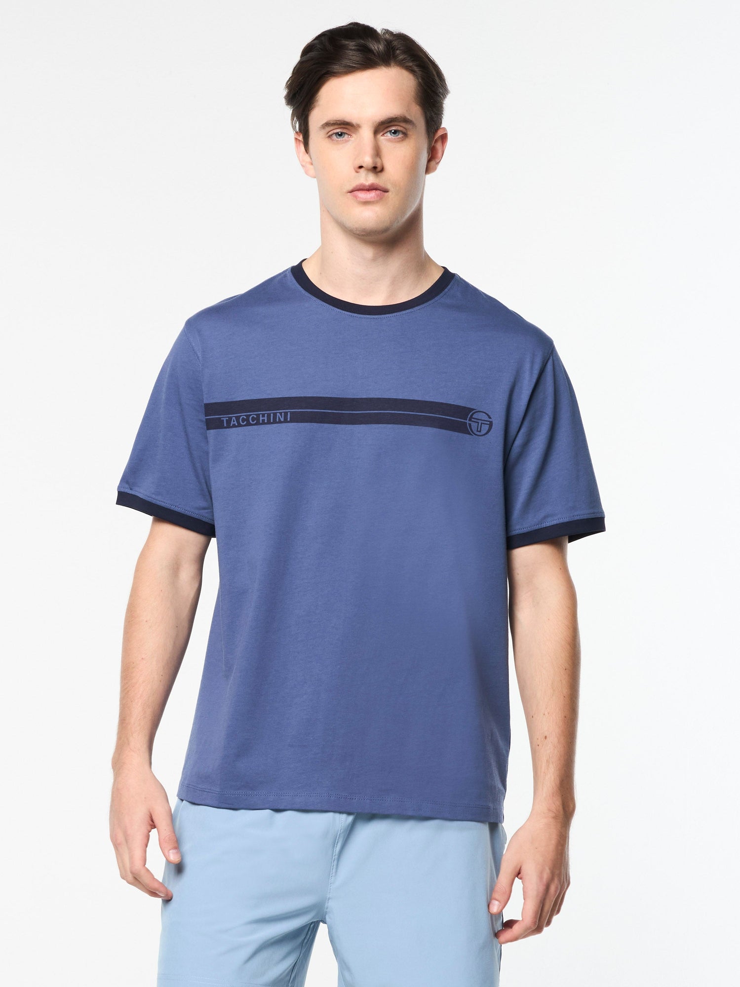 Men | Leo T-Shirt | Blue Indigo