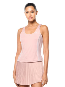 Women | Tessa Scoop Neck Tank | Pale Mauve
