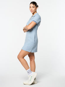 Women | Silvia Dress | Faded Denim