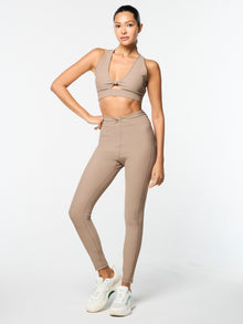 Women | Giulia Leggings | Taupe Grey