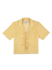 Women | Edda Cropped Shirt | Straw