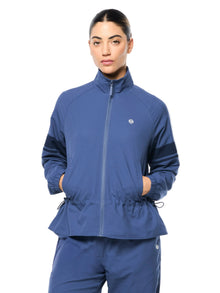 Women | Luna Track Jacket | Blue Indigo