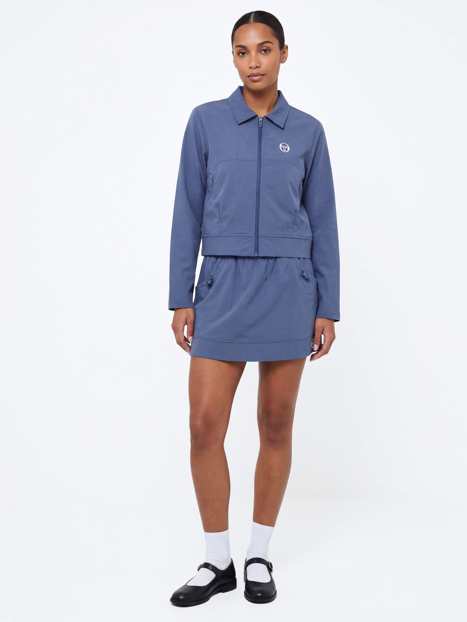 Women | Aria Track Jacket | Blue Indigo