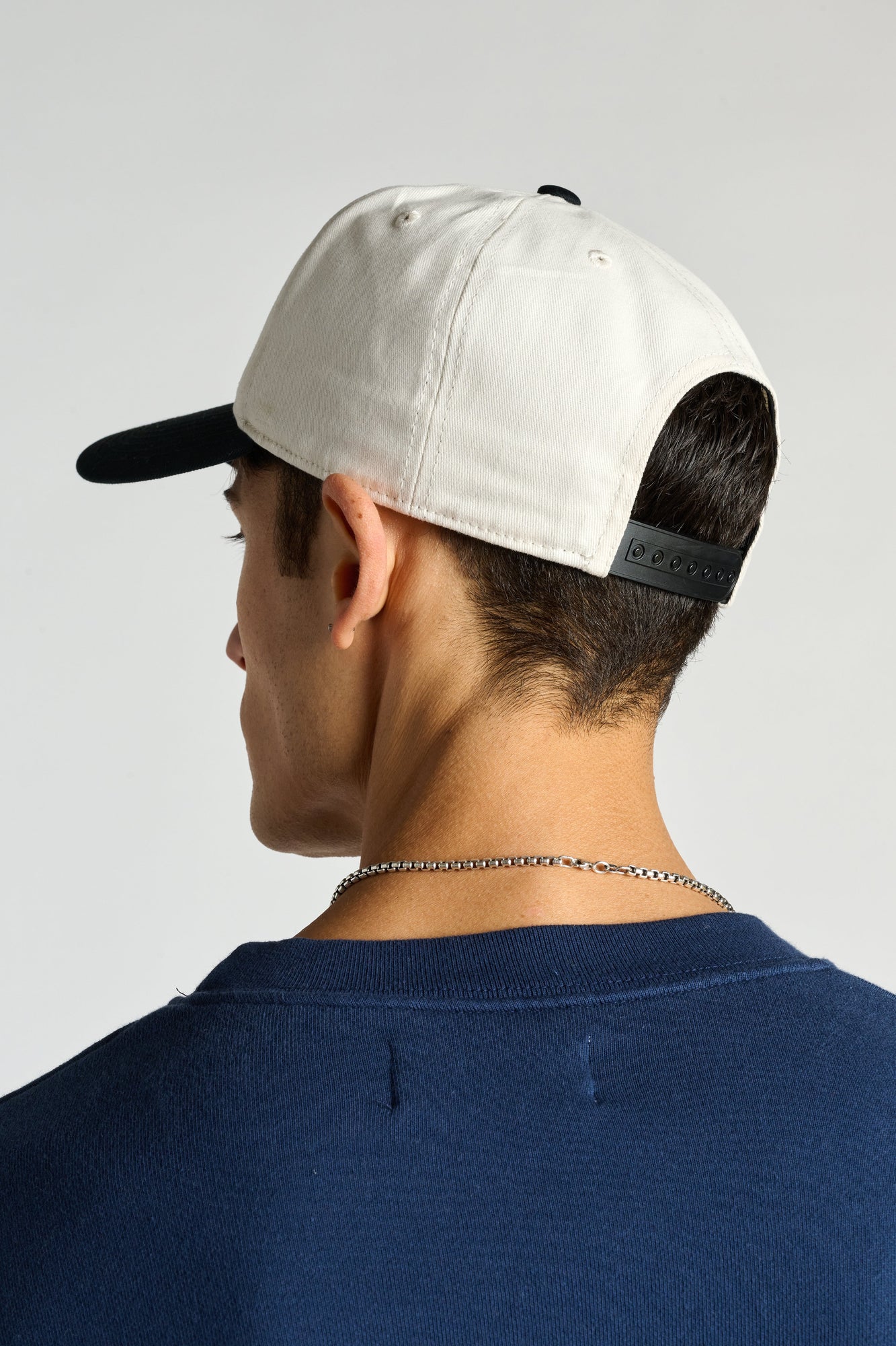Soul by SoulCycle | Two Tone Hat - Script Sc | Cream/ Black