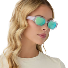 Womens | Allegra Sunglasses | Opalescent Turquoise | Turquoise Ice Lenses