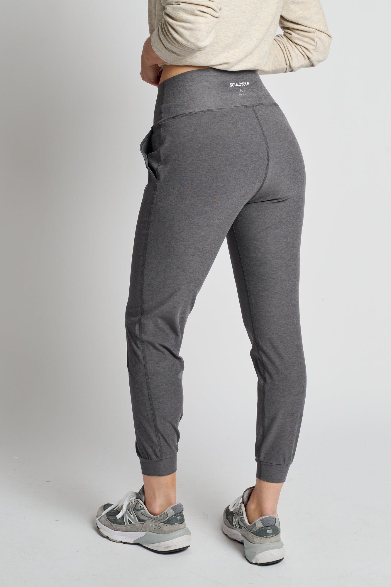 Women | Beyond Yoga | Spacedye Midi Jogger | Grey