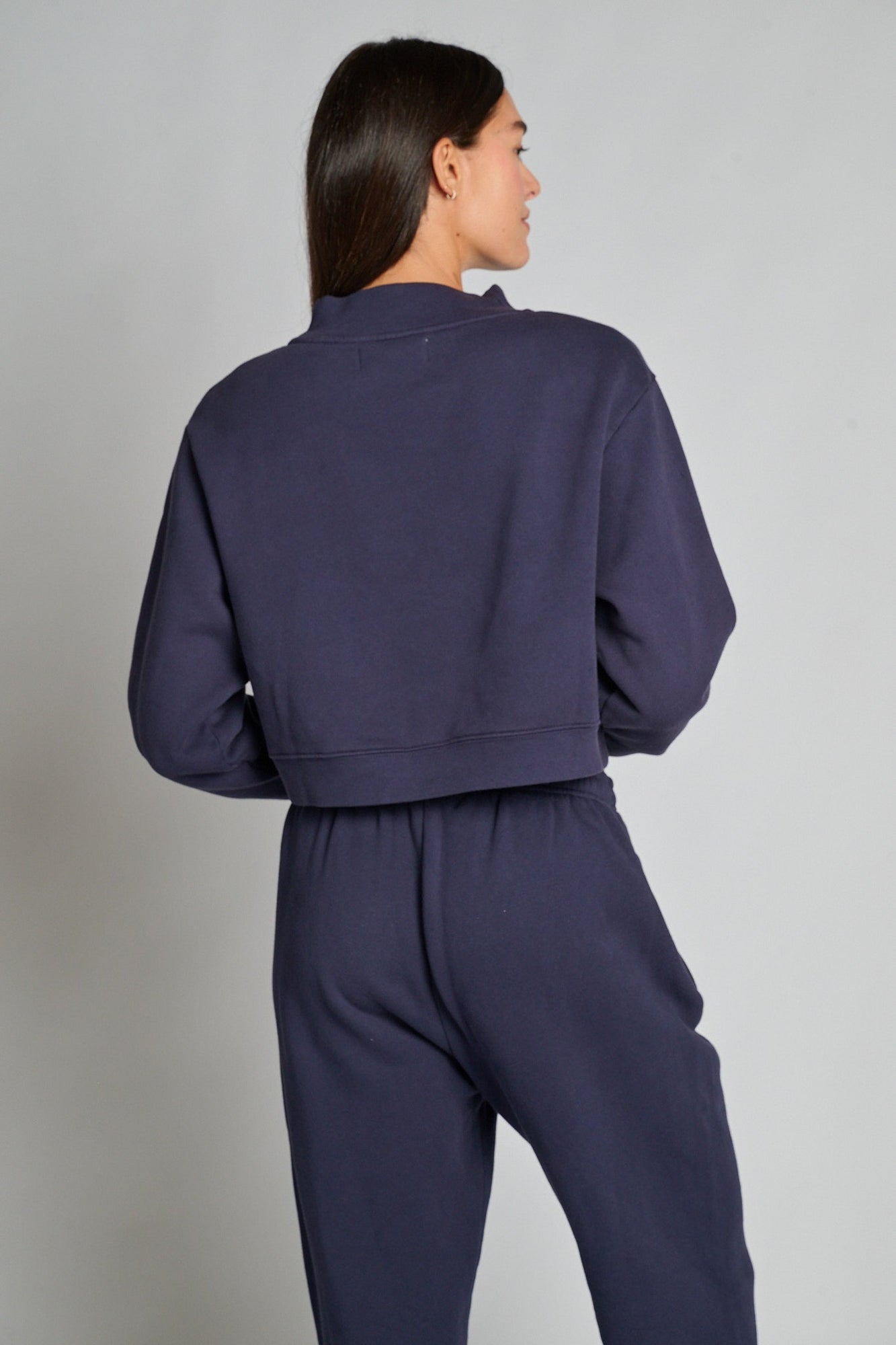 Soul by SoulCycle | Abbygale Mock Neck | Navy