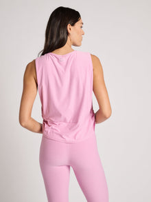 Beyond Yoga | Featherweight Side Note Twist | Light Pink