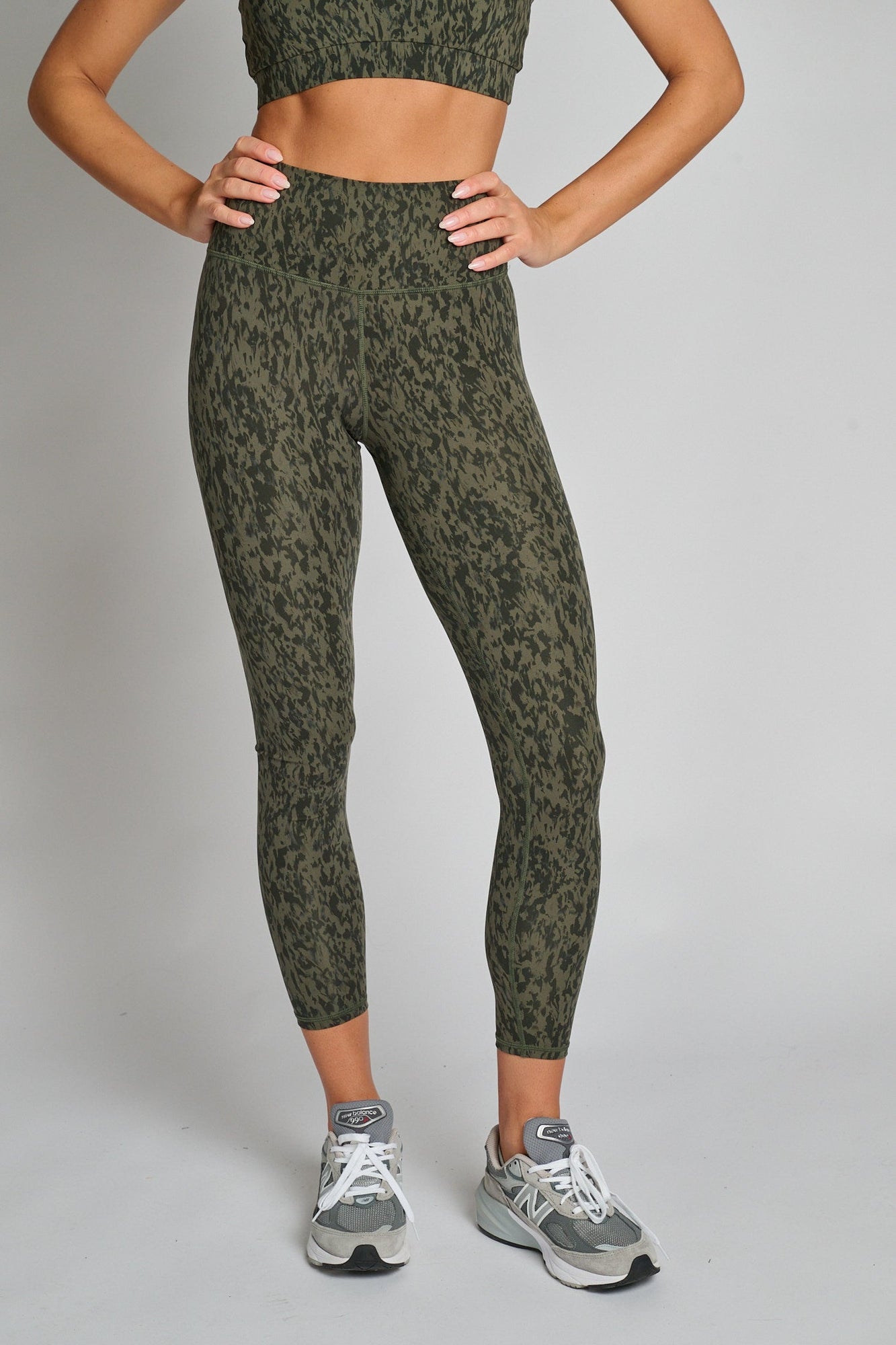Varley | Always High Rise Leggings | Olive