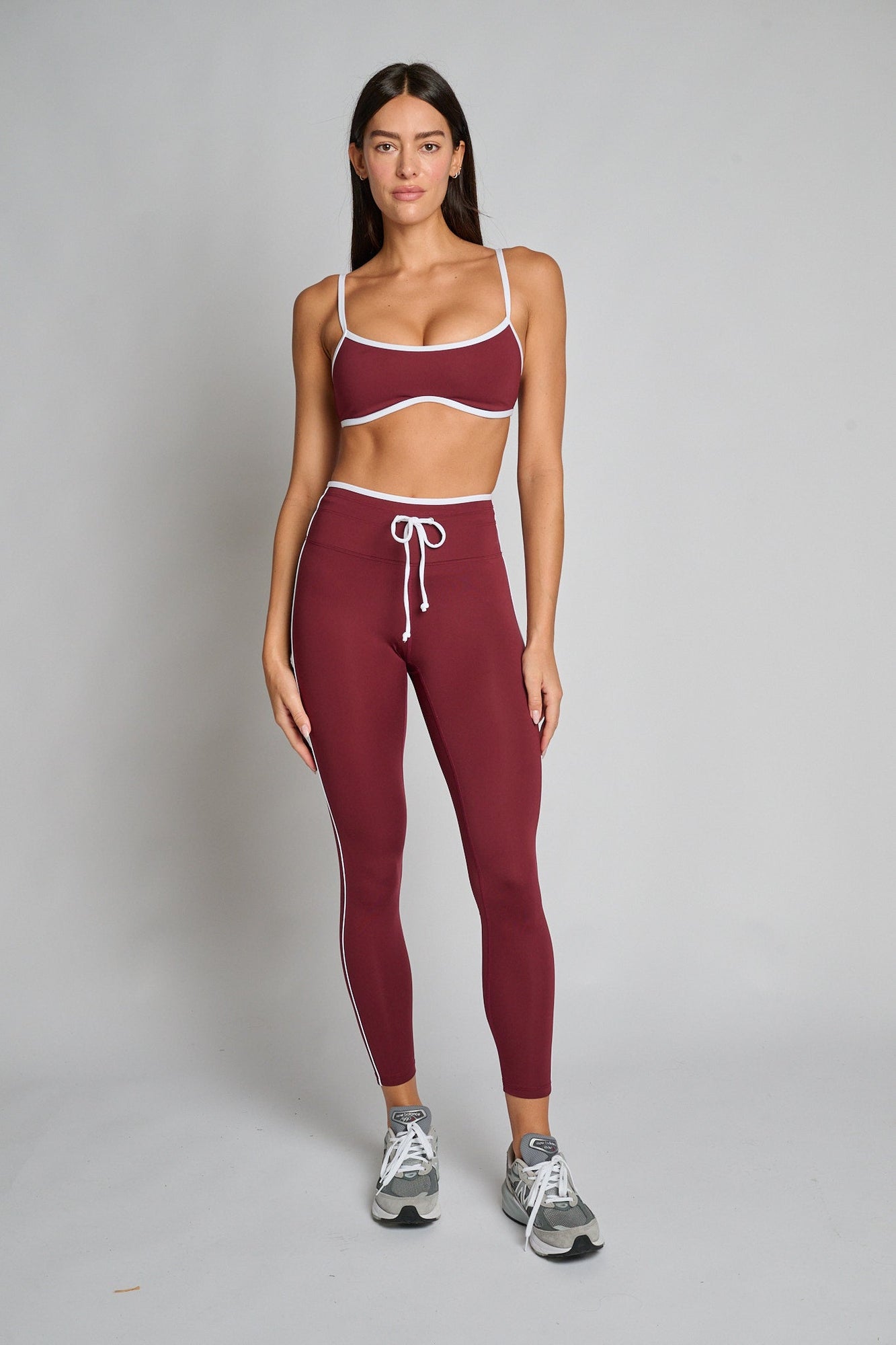 Year of Ours | Sport Sprint Legging | Burgundy