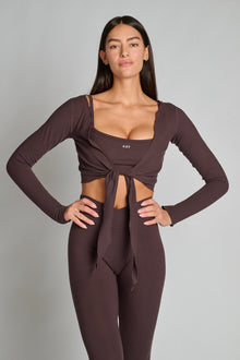 437 | The Ballet Wrap | Espresso