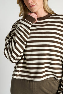 Strut This | The Sonoma Sweatshirt | Coco Stripe
