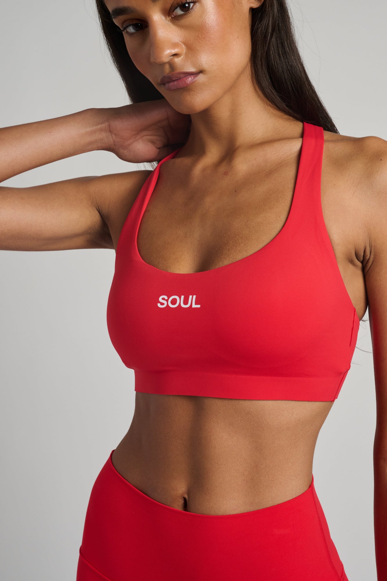 Lululemon | Flexyflex Strappy Yoga Bra A-C | Lulu Red