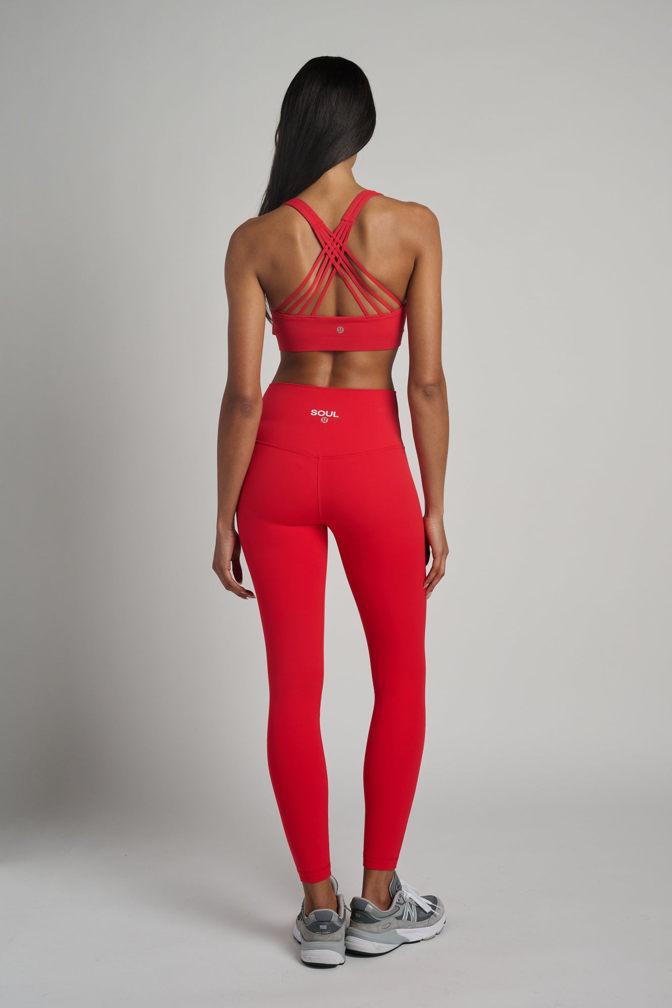 Lululemon | Flexyflex Strappy Yoga Bra A-C | Lulu Red