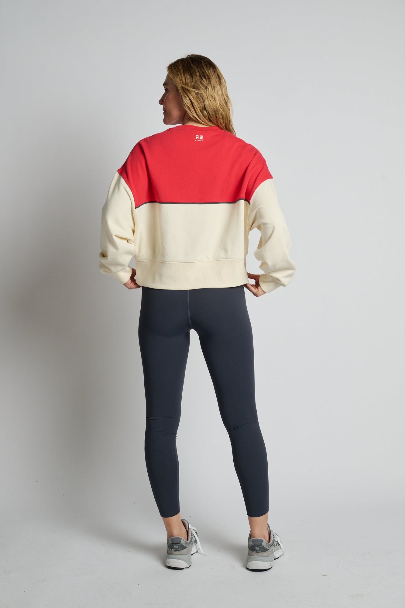 P.E Nation | Shift Sweat | White Multi