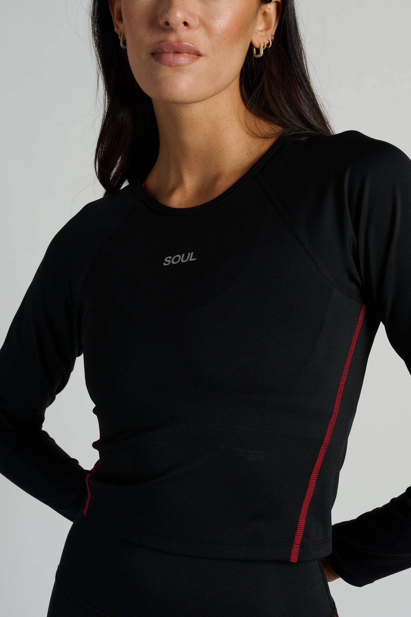 Soul by SoulCycle | Endurance Long Sleeve | Black