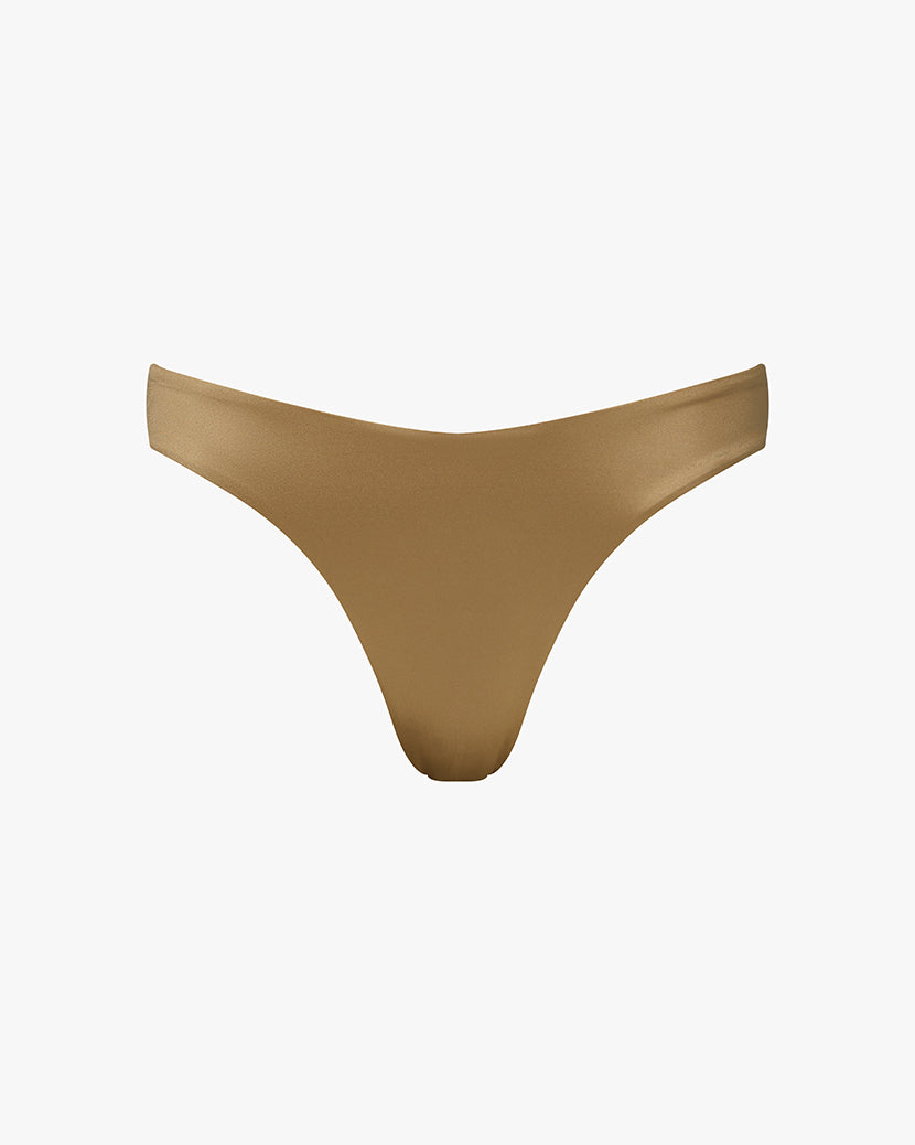 Classic Scoop Bottom | Pale Gold