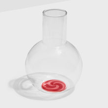 Swirl Carafe | Red/Pink