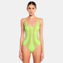 OW Collection SWIRL Bodysuit Account 048 - Mellow Green