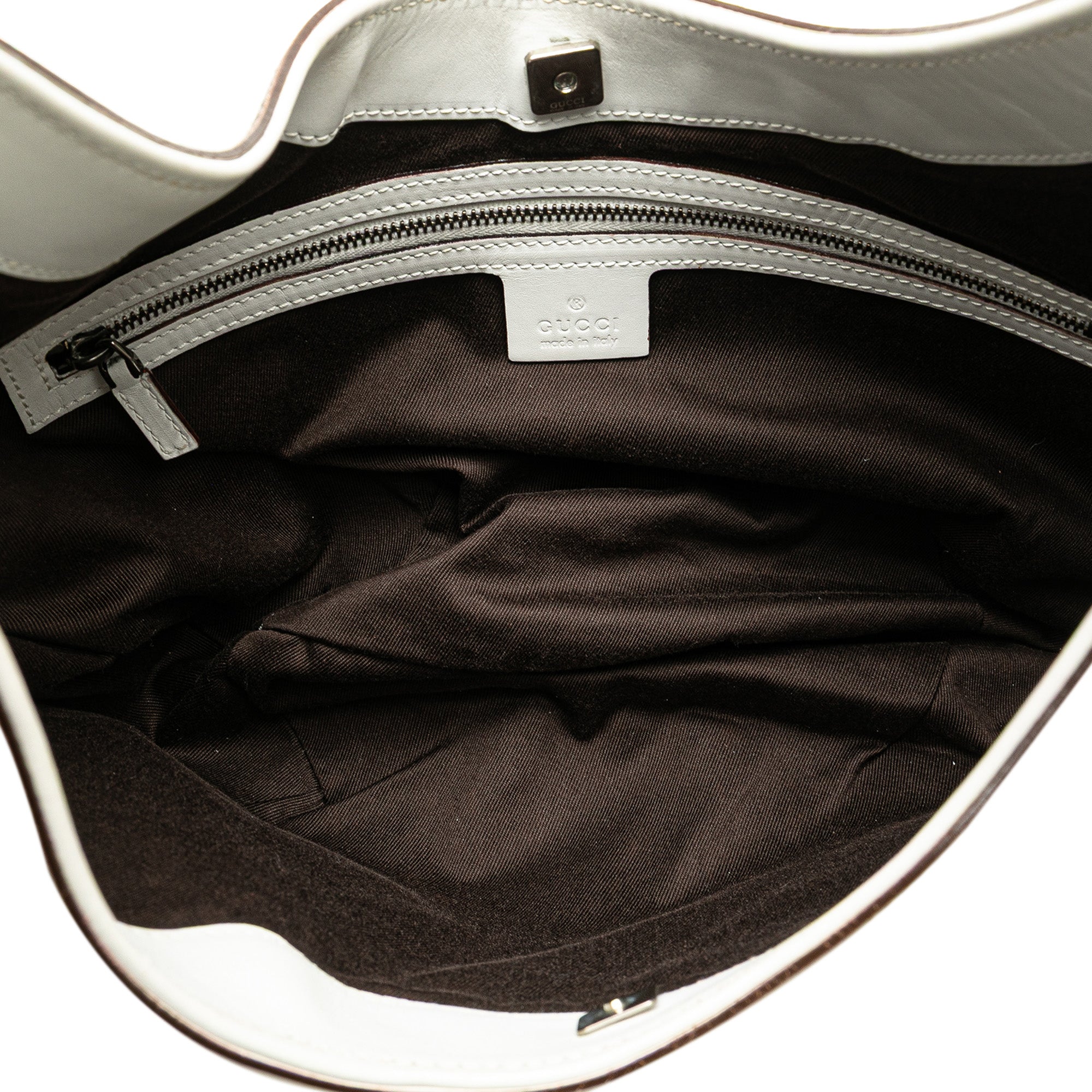 Gucci | Pre-Owned GG Canvas Hobo | White