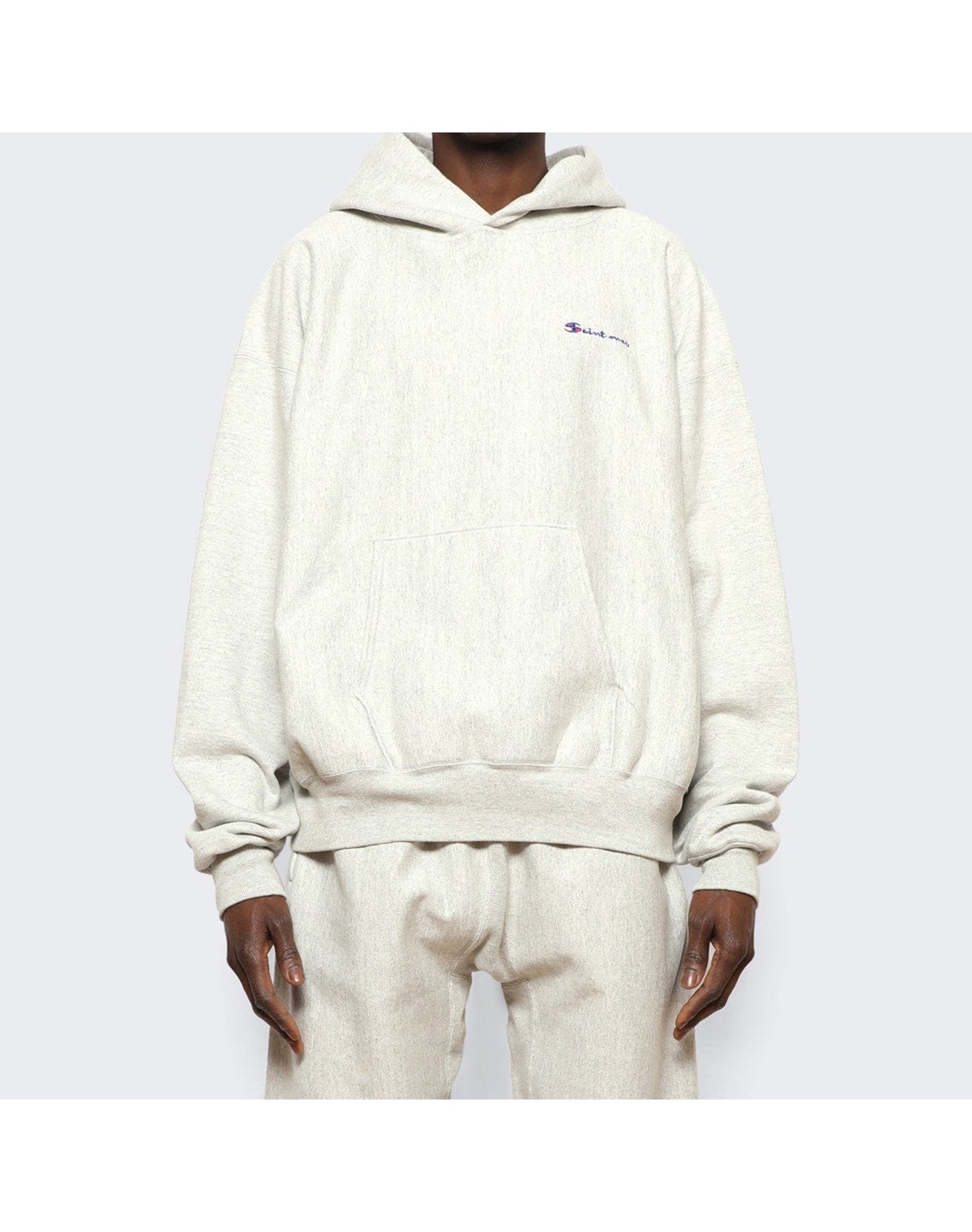 Saint Mxxxxxx | Men | Logo Hoodie | Grey