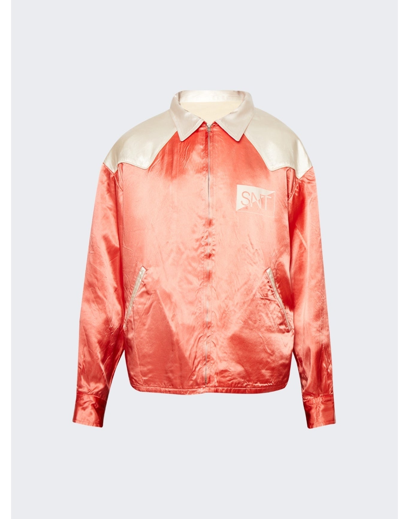 Saint Mxxxxxx | Men | Western Shirt Jacket | Red
