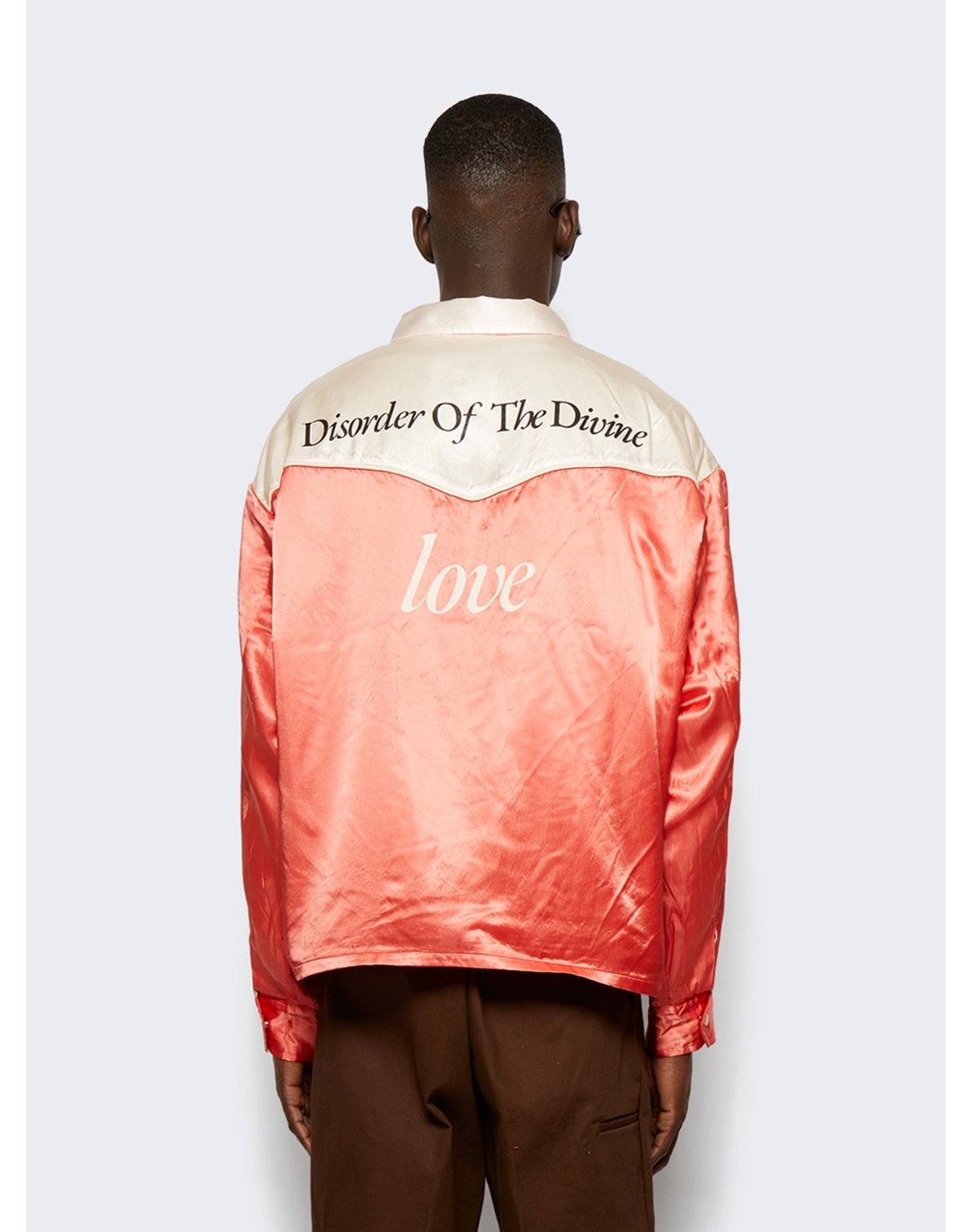 Saint Mxxxxxx | Men | Western Shirt Jacket | Red