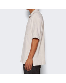 Saintwoods | Men | Terry Cotton Polo | Light Grey