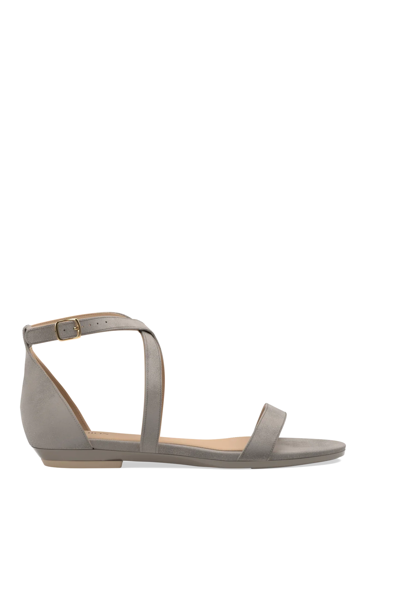 The Sandal Flat | Storm Suede
