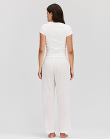 eyelet white