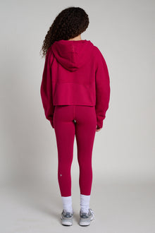 Lululemon | Scuba Oversized Half-Zip Hoodie | Berry Rumble