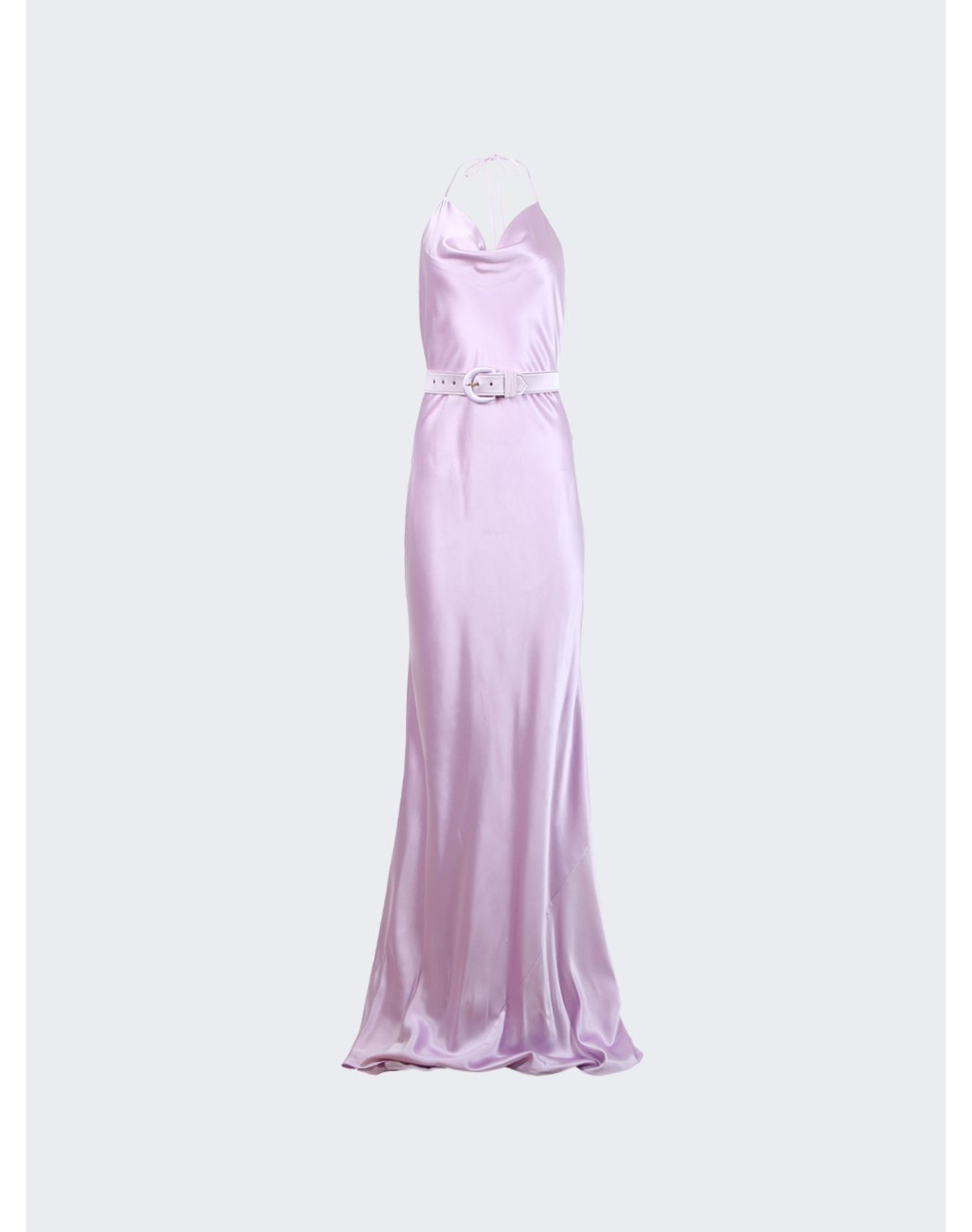 Sergio Hudson | Women | Cowl Neck Gown | Lilac