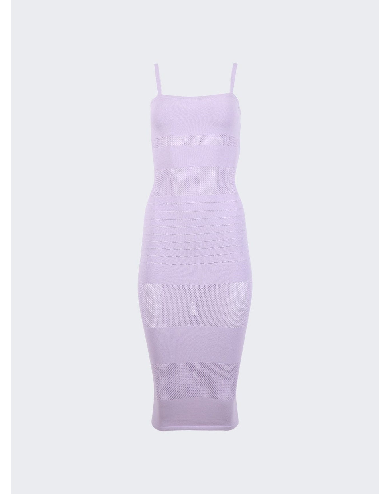 Sergio Hudson | Women | Spaghetti Strap Midi Dress | Lilac