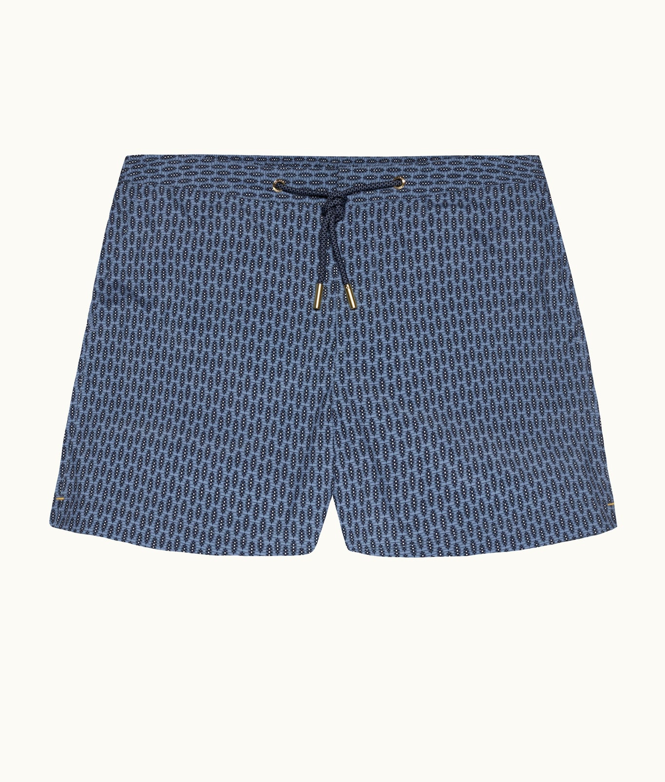 Setter Drawcord Perez Print Shorter-Length Swim Shorts | Springfield Blue