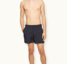 Setter Shorter-Length Concealed Ob Tape Swim Shorts | Night Iris