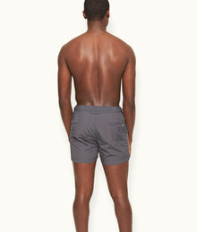 Setter Shorter-Length Concealed Ob Tape Swim Shorts | Piranha Grey