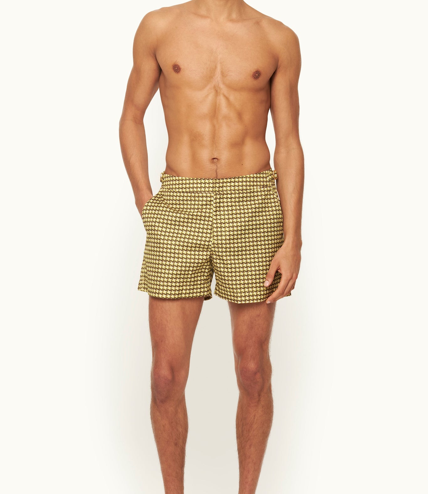 Setter Shorter-Length Piscina Print Swim Shorts | Eldorado
