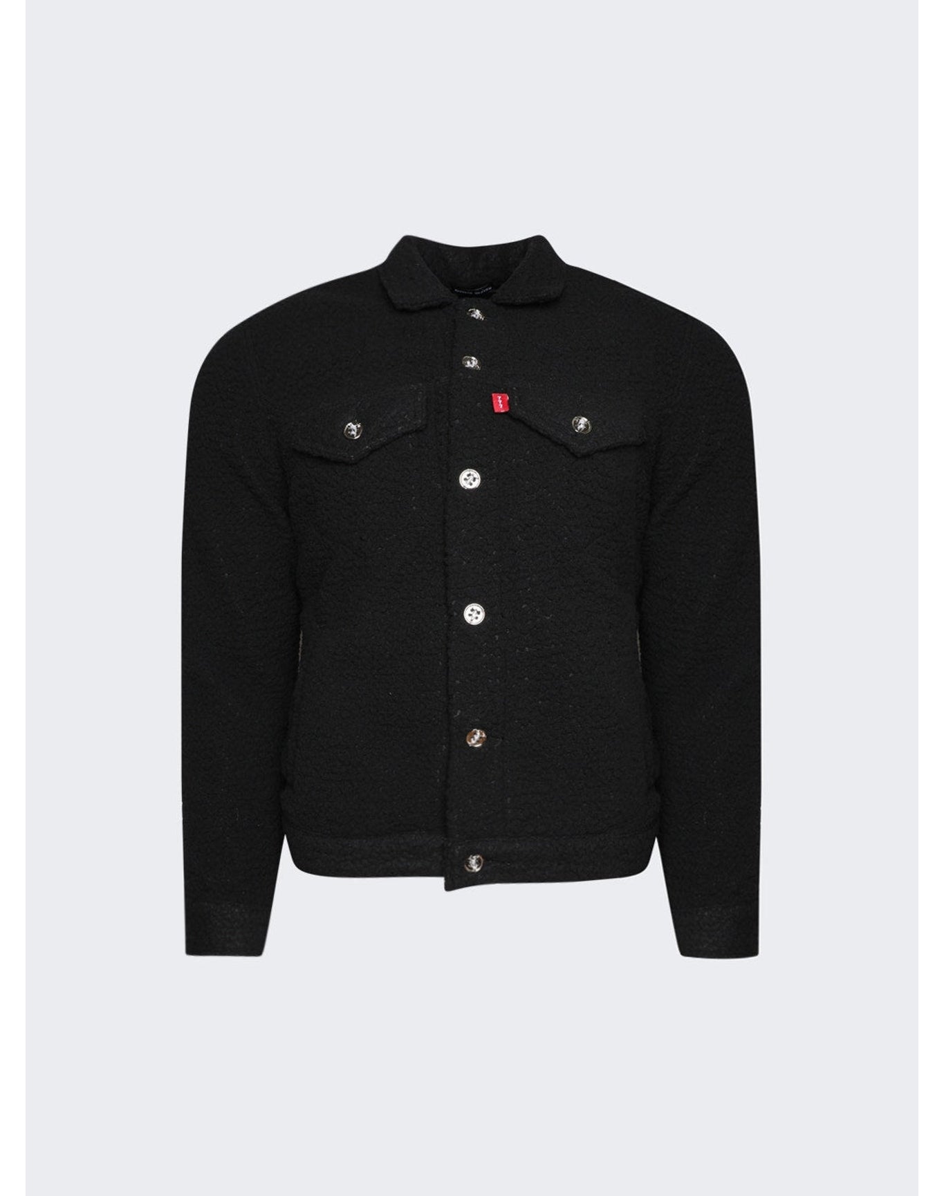 Seventh Heaven | Men | Sherpa Trucker Jacket | Black