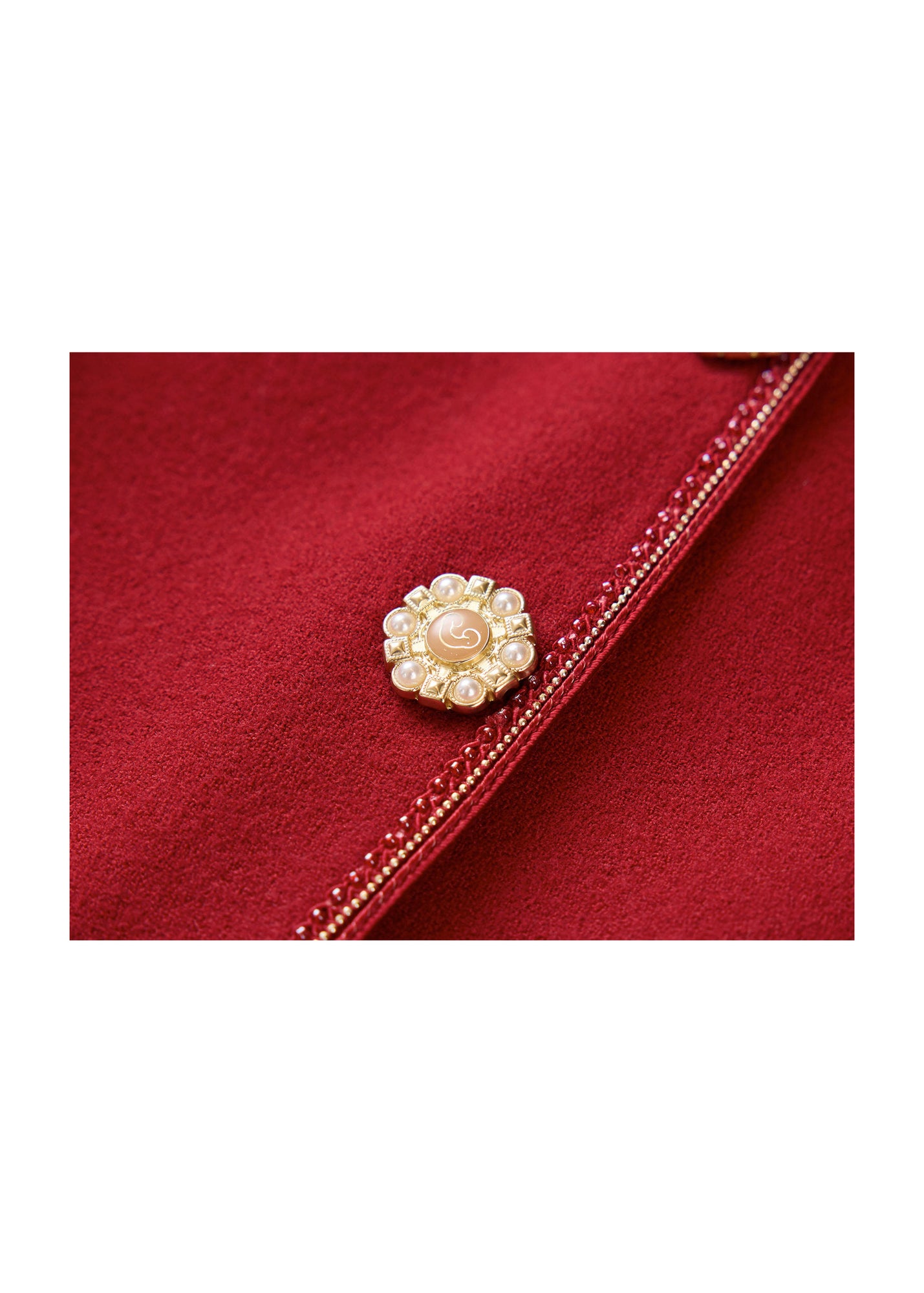 Sheep Wool Dress | Red