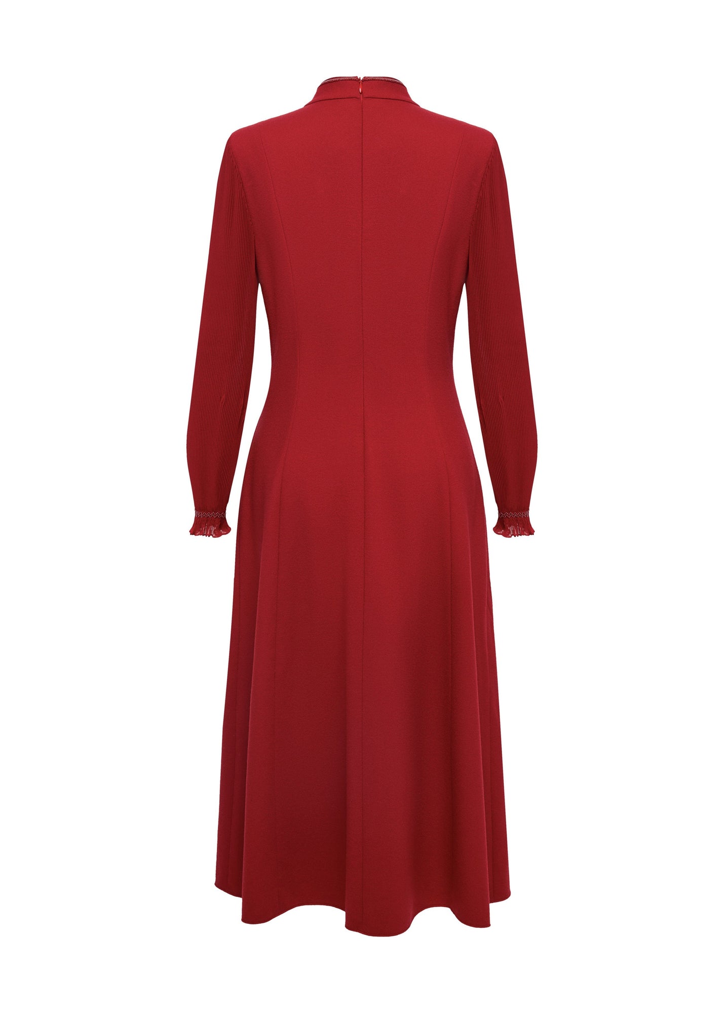 Sheep Wool Dress | Red