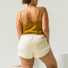 Vanilla | Signature Sateen Shortie Made With 100% Organic Bamboo #Color_vanilla