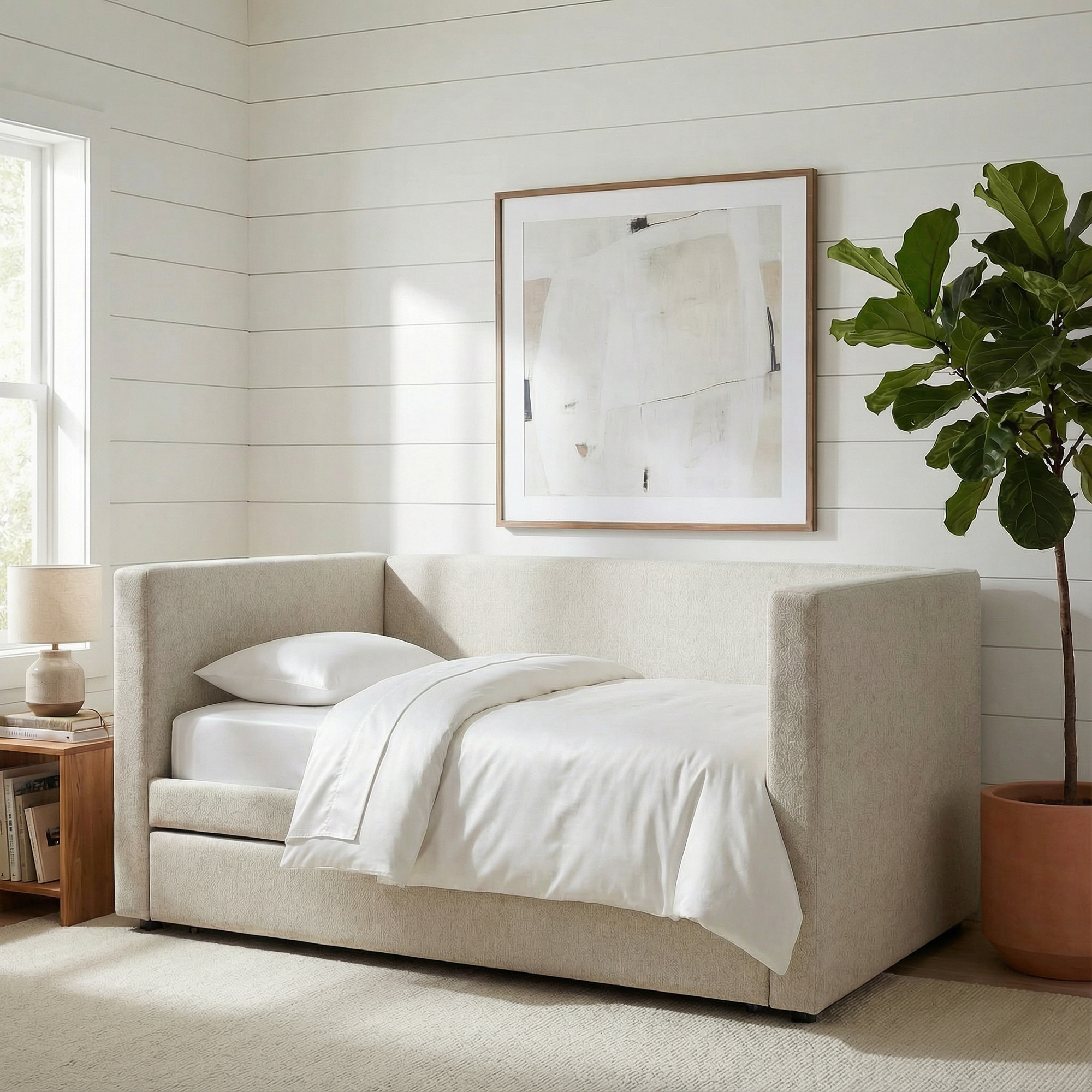 Signature Bamboo Duvet Cover, Twin | Cloud White