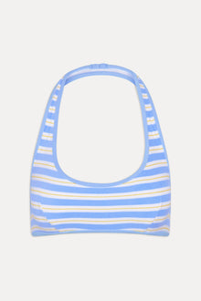Skyler Striped Halter Bikini Top Ashbury Stripe
