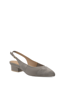 The Panel Slingback | Storm Suede