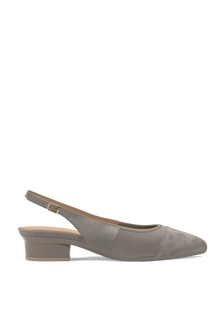 The Panel Slingback | Storm Suede