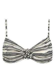 Devin Rosa Bikini Top | Slub Knit